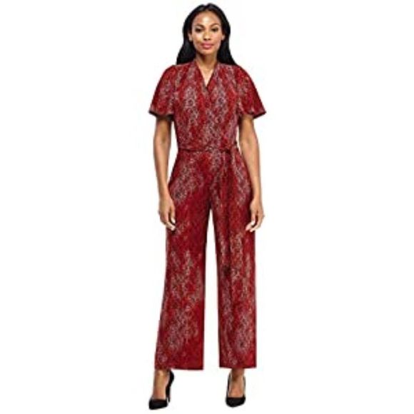 Maggy London Pants - Dot Jumpsuit